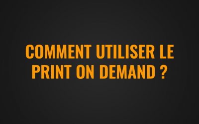 Comment utiliser le print on demand sur Amazon pour se différencier des concurrents
