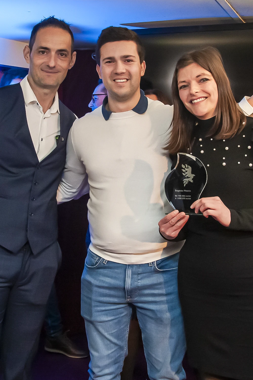 Remise trophée 2025 - Maxime et Amanda