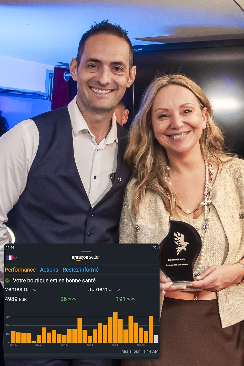 Remise trophée 2025 - Rachel